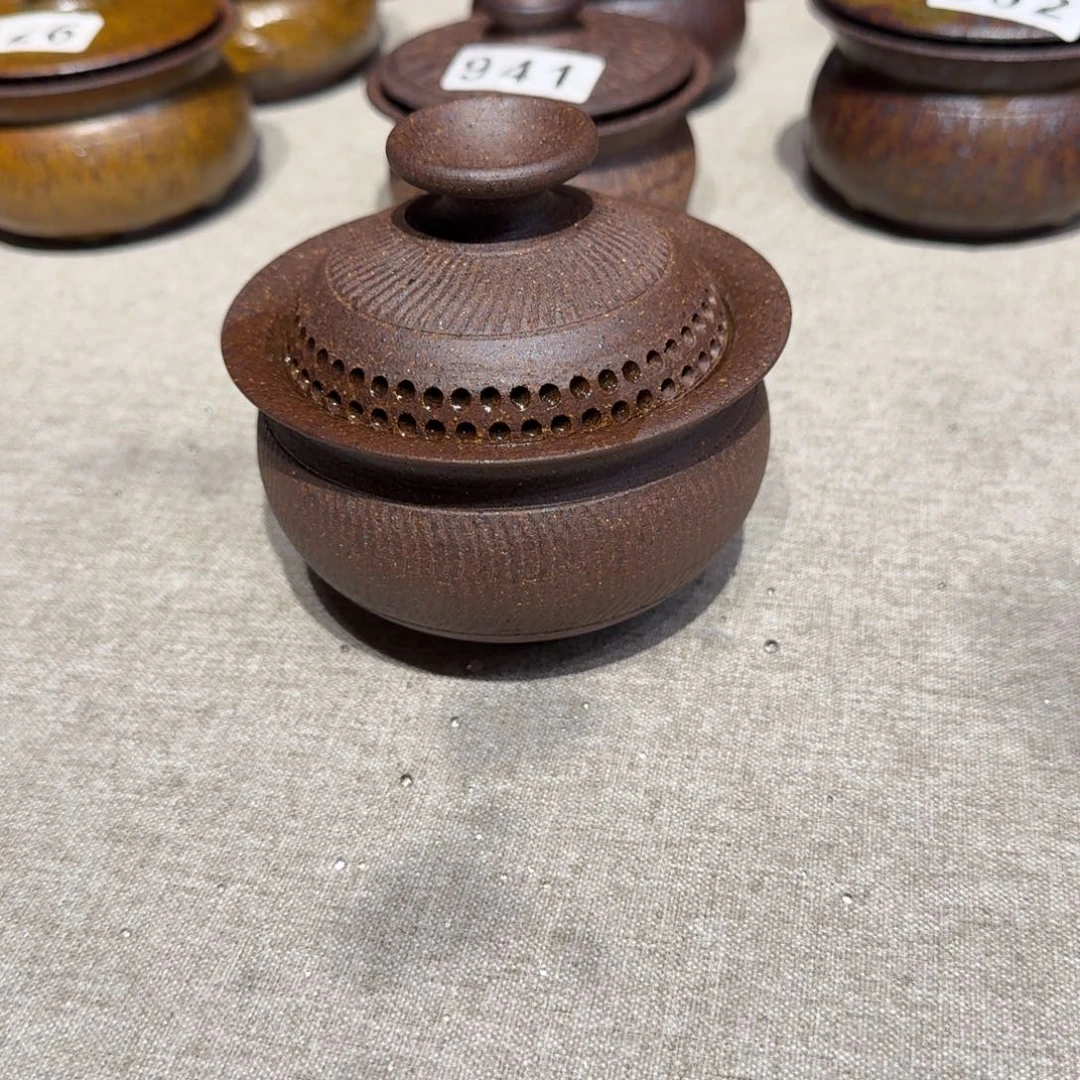 粗瓷茶具素色盖碗