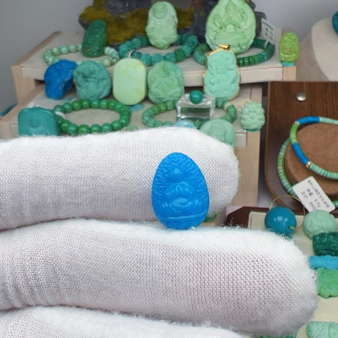 绿松石未镶嵌主播夏