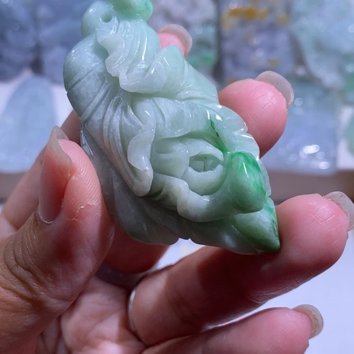 【闪购商品】翡翠挂件未镶嵌菜