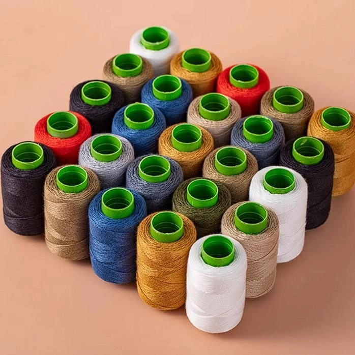 【含穿针器】十卷家用宝塔缝纫机线多色缝纫线手工diy2025新货