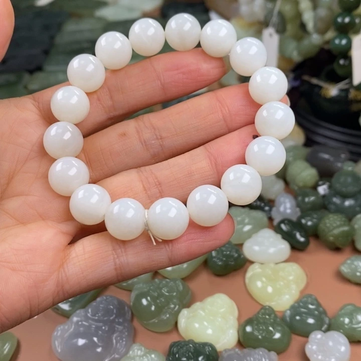 和田玉未镶嵌颈饰予