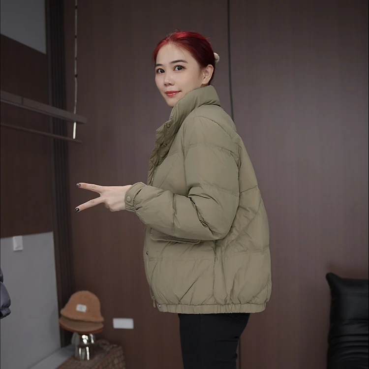 （现货）厂家补贴！爆款！短款羽绒服女2025年新款秋冬季时尚外套