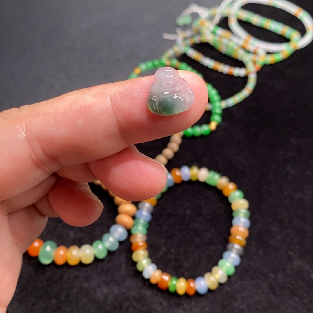 翡翠裸石福利小佛公