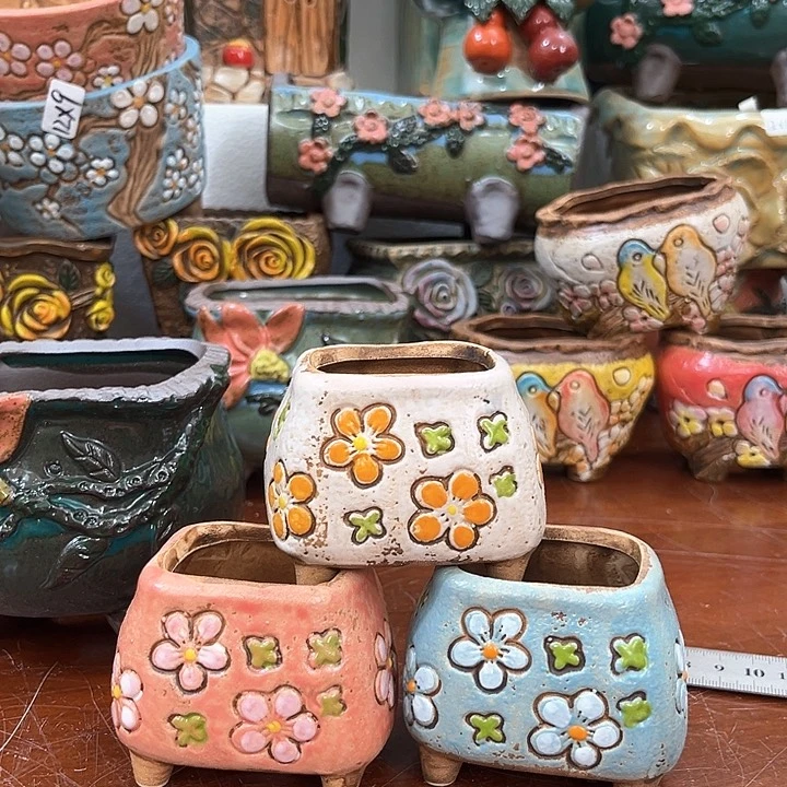 红陶粗陶花盆粗陶花盆