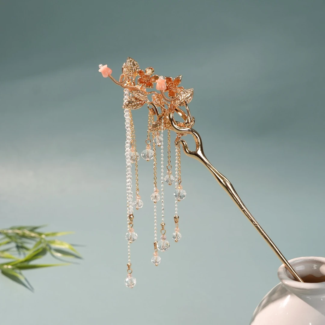 古悦倾城【冰娆发簪】古风汉服发饰