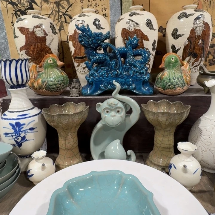 手工制作陶瓷摆件