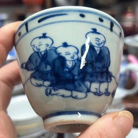 杯子景德镇陶瓷主人杯