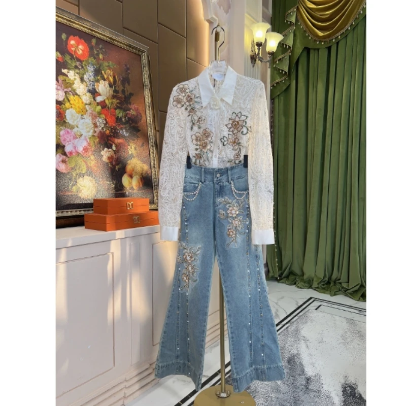 芙娜妮轻奢秋冬新款小众设计衬衫气质显瘦女装时尚两件套F2510770