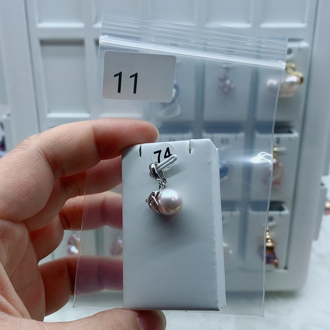 淡水珍珠吊坠(不含链)合金