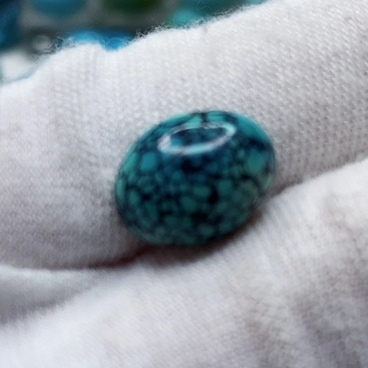 绿松石未镶嵌天然原矿 地大质检