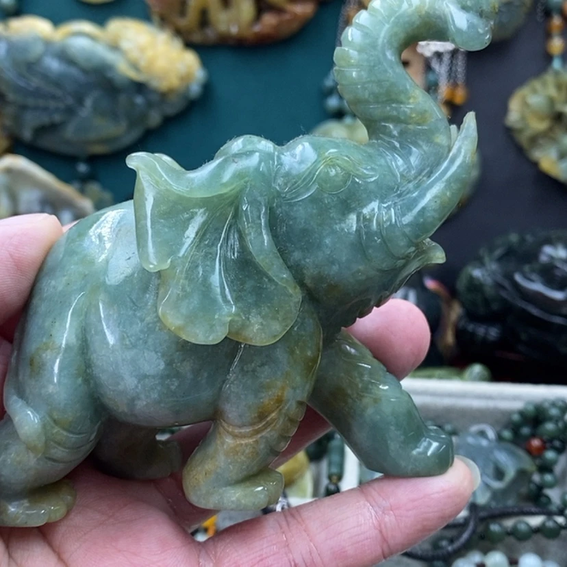 【闪购商品】蛇纹石玉未镶嵌摆件