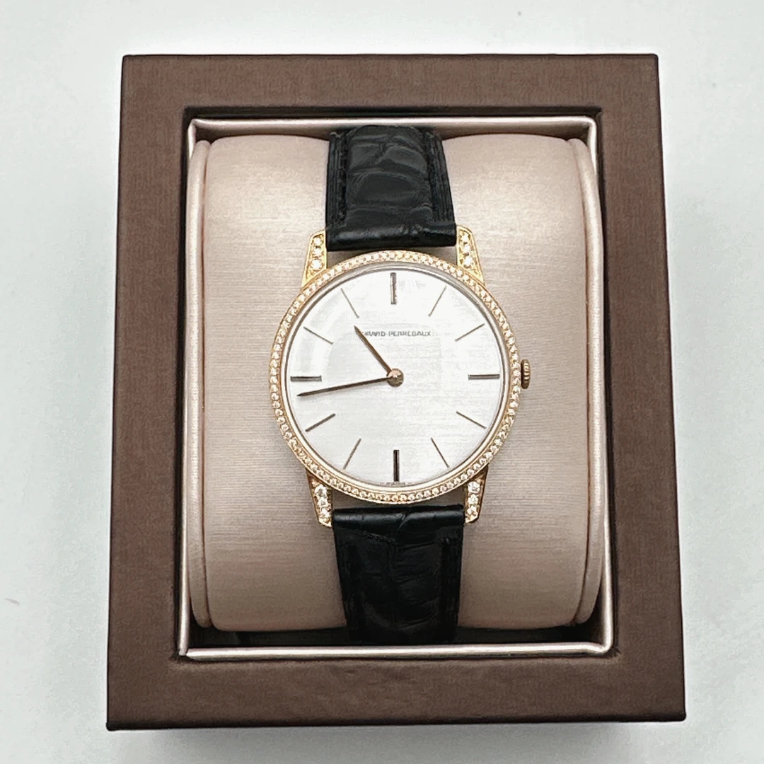 95新 Zhibai/芝柏 大芝柏16009手动后钻赠送手链赠送表带