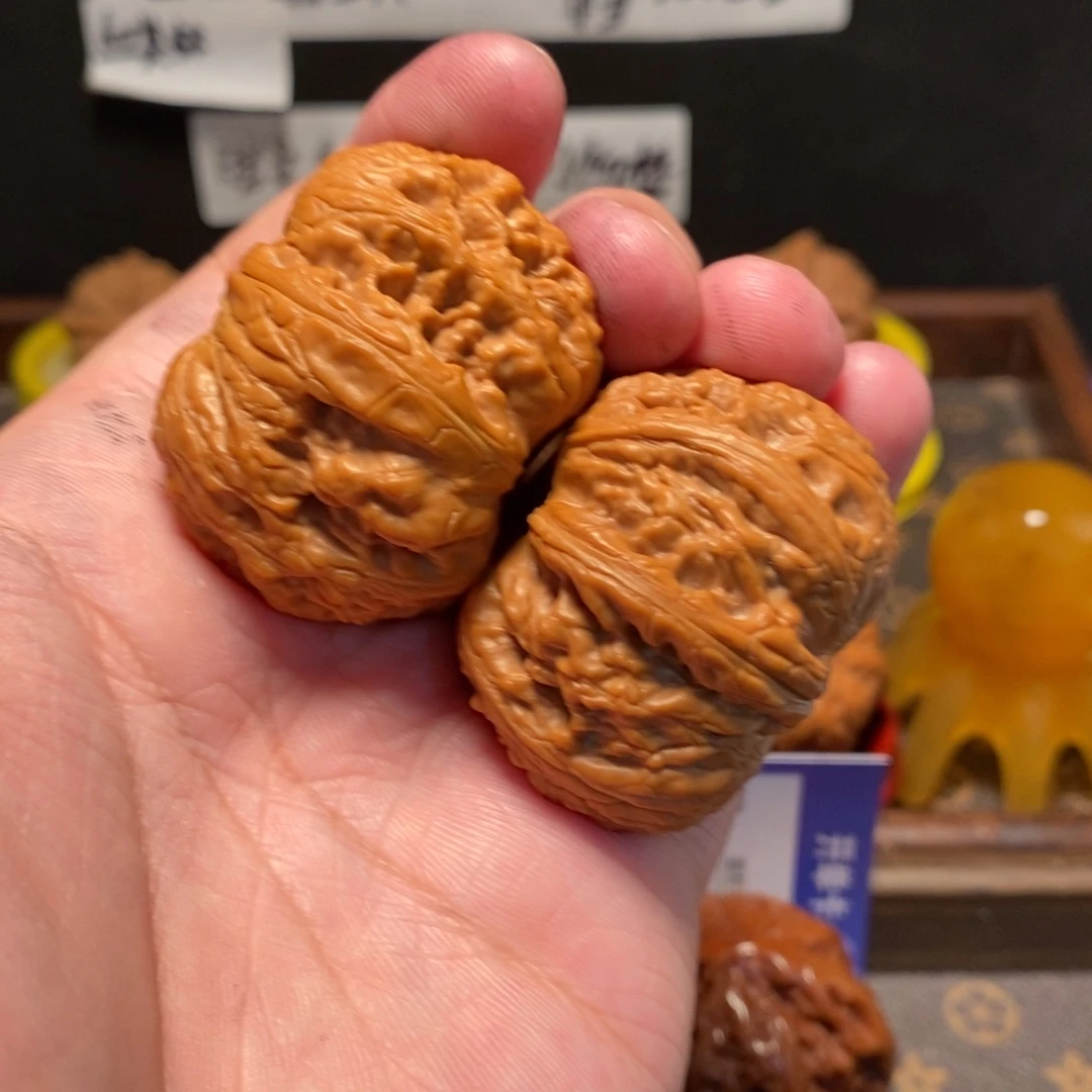 文玩核桃吊坠元宝45尺12