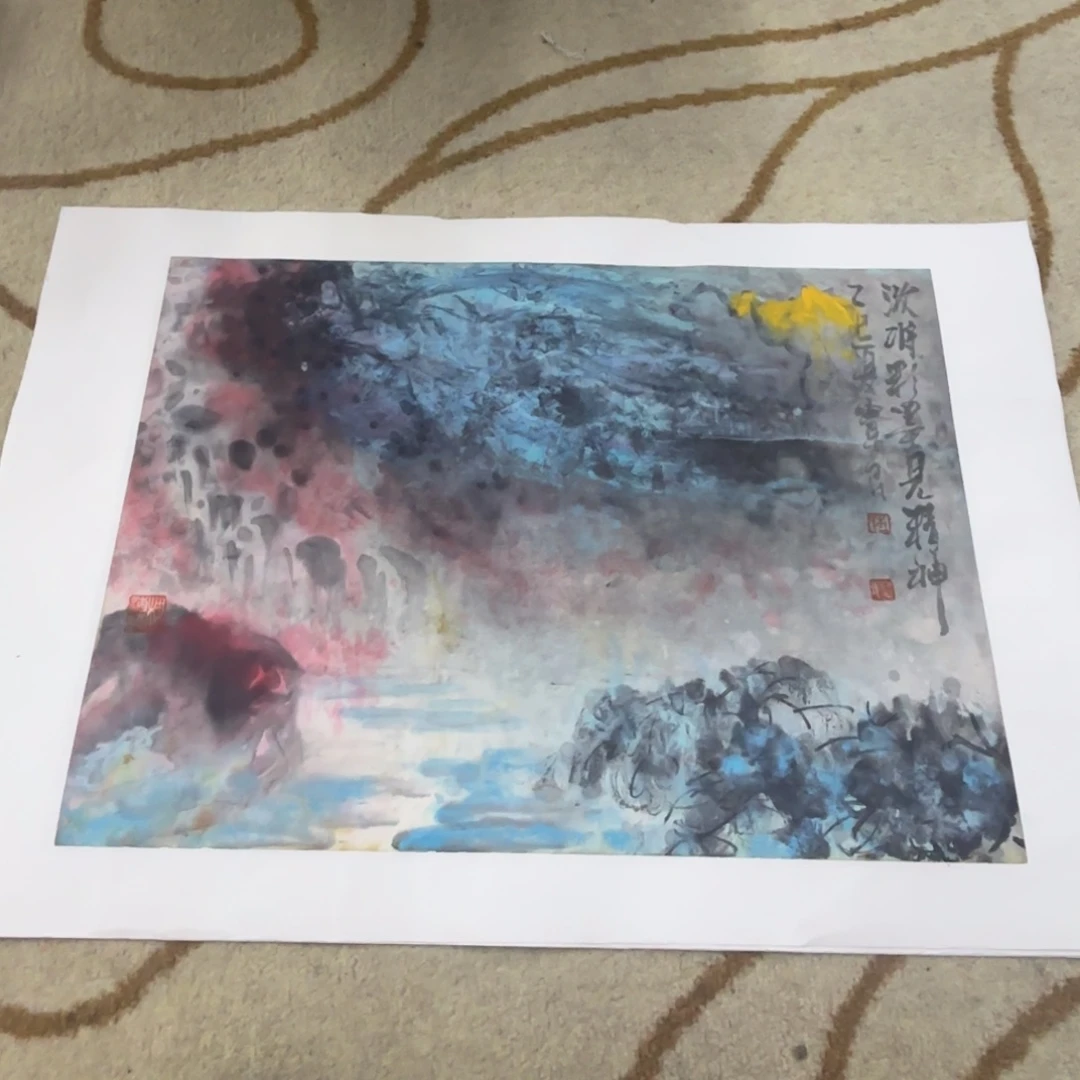 国画国画老师作品刘