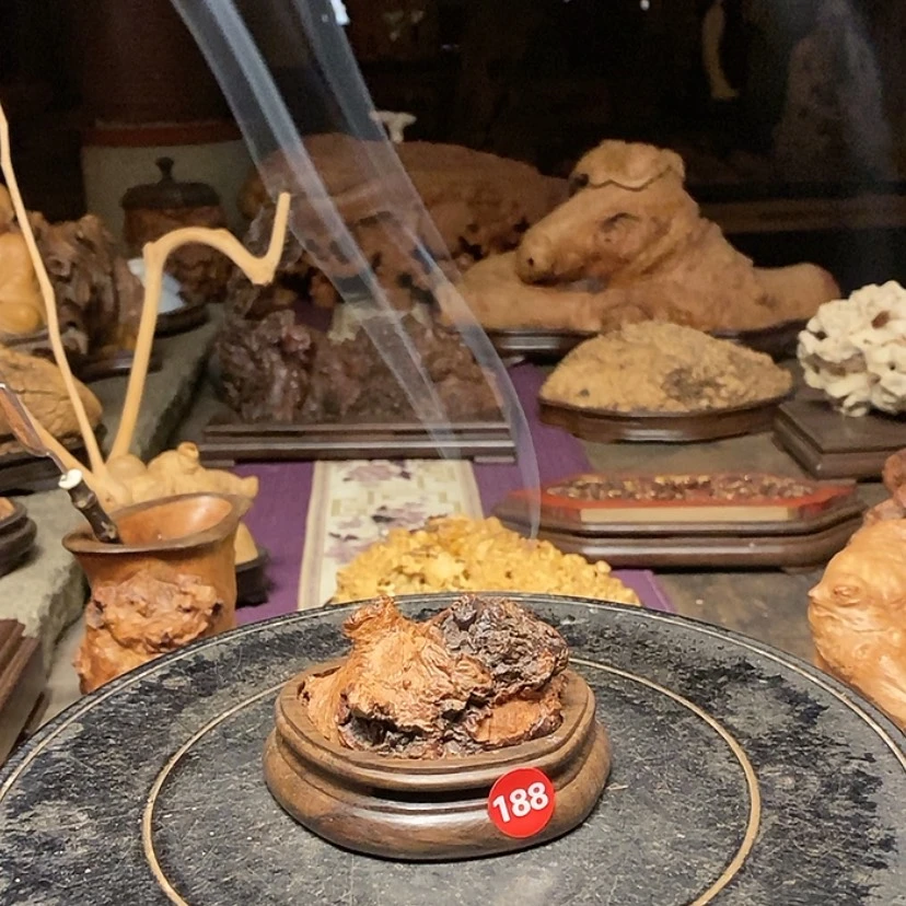 【闪购商品】188号荔枝木香炉工艺