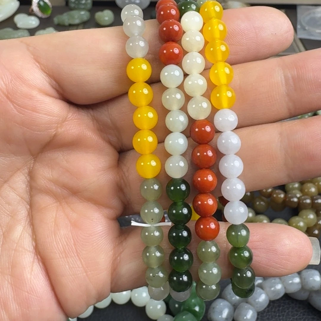 未镶嵌手串和田玉发一