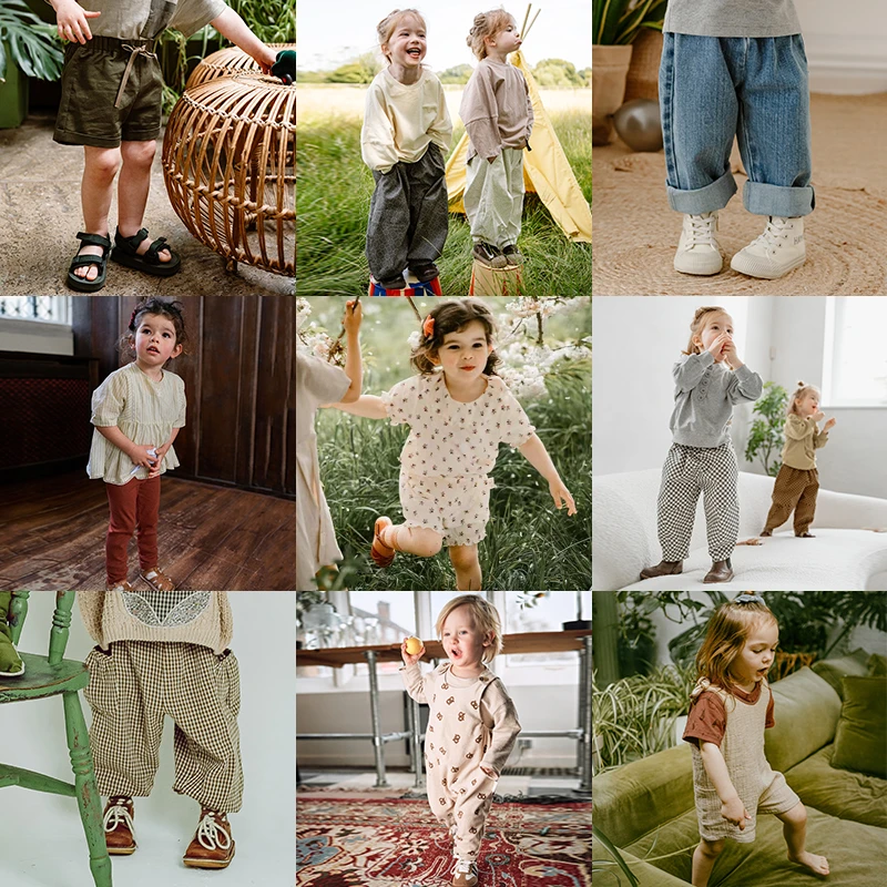 【限时清仓裤子合集】lelejove儿童春夏秋百搭休闲长裤