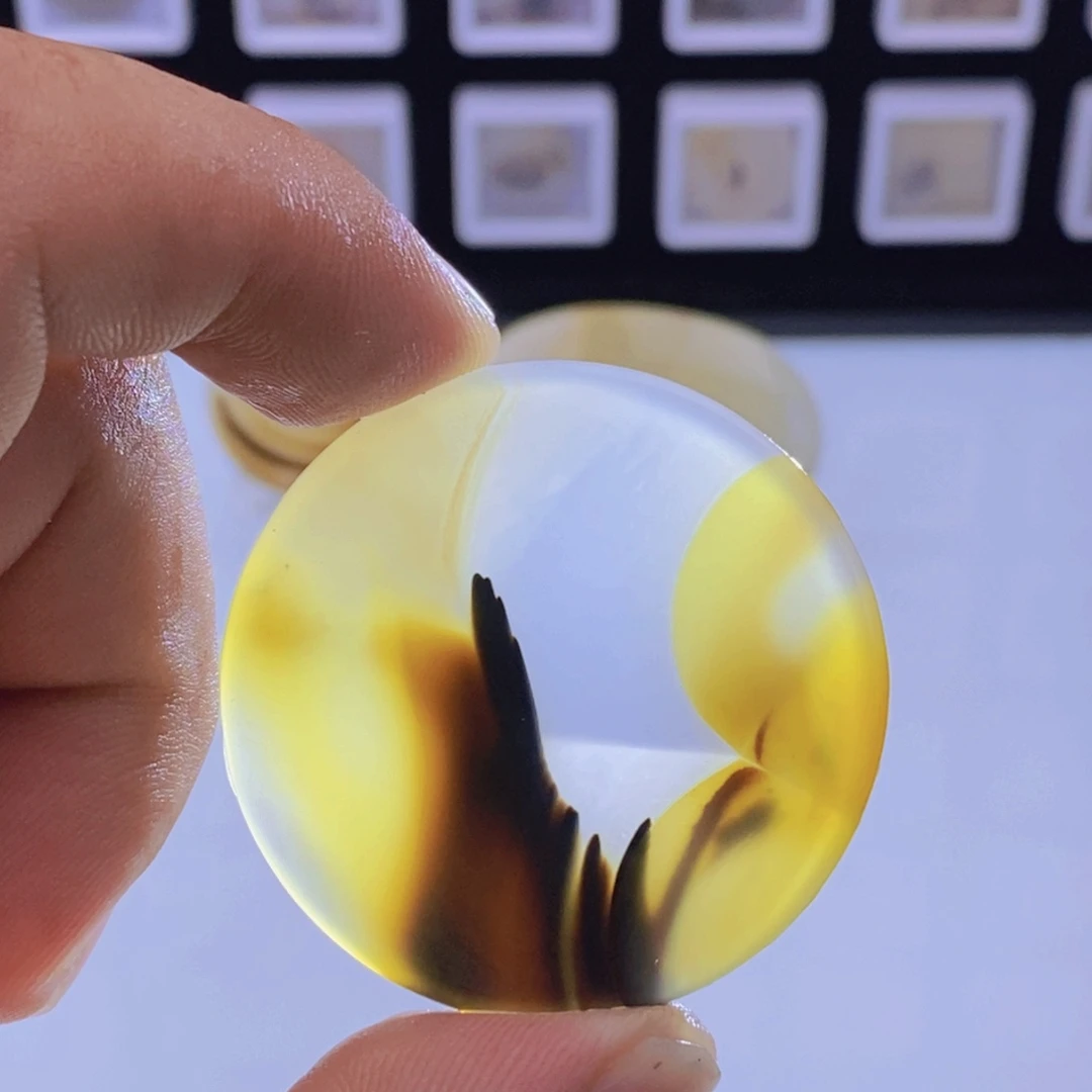 玛瑙/玉髓未镶嵌吊坠(不含链)35