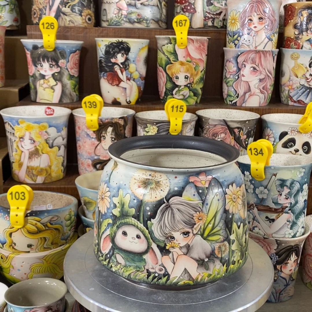 景德镇精品js美盆14.5/14.