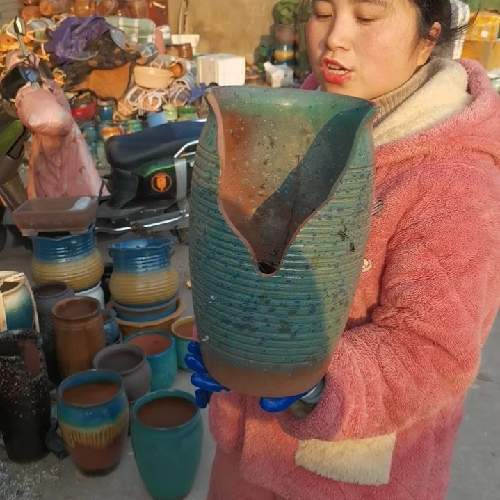 红陶口19高33瑕疵