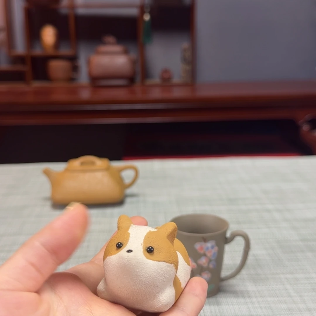 茶宠，柯基，泥料，段泥