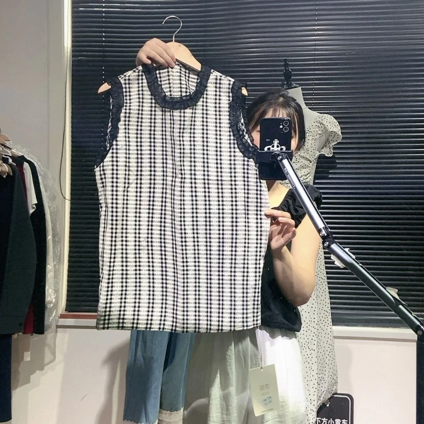 【闪购商品】格子小衫