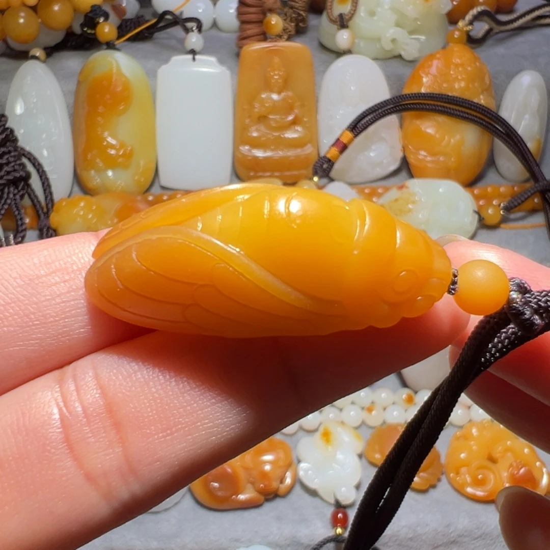 和田玉未镶嵌吊坠(不含链)