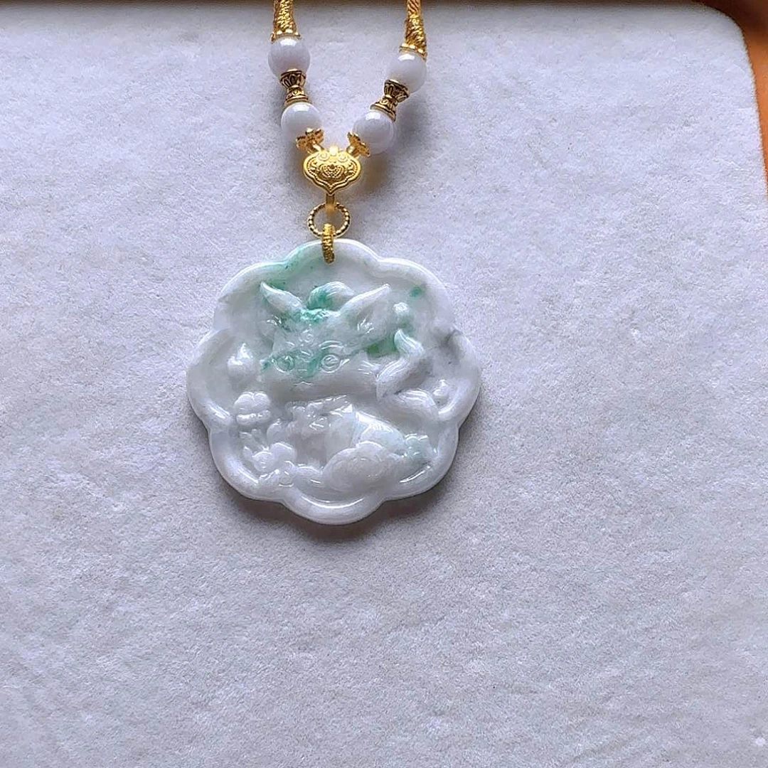 吊坠(赠链)合金翡翠