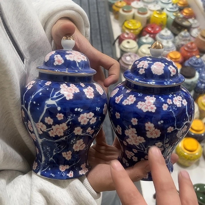 茶叶罐陶瓷家用储物罐瑕疵品介意勿拍