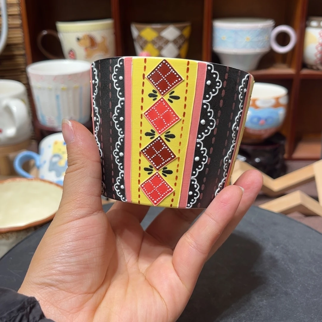 摆件陶景德镇陶瓷马克杯