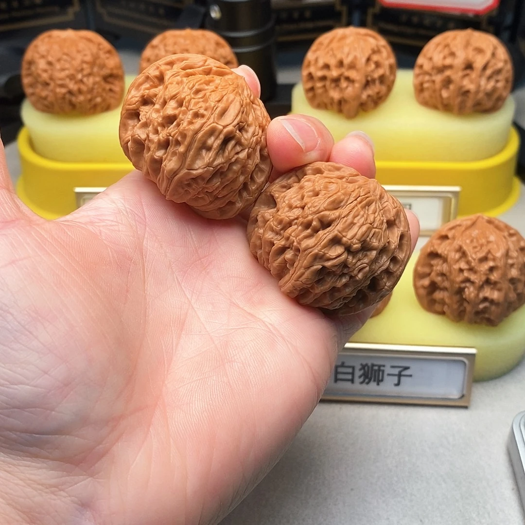 文玩核桃吊坠41尺全品磨盘176号