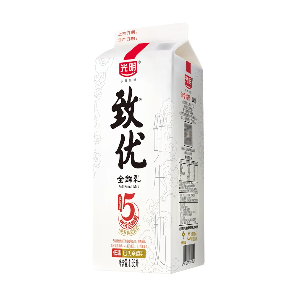 光明 致优 全鲜乳 1.35L