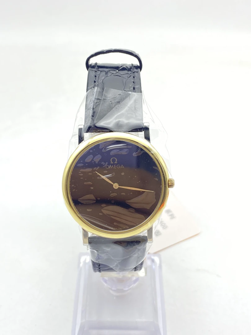 99新 Omega/欧米茄 碟飞系列/石英/后镶钻32MM/时尚气质手表