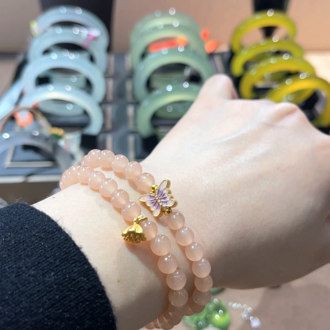 岫玉手镯未镶嵌手镯