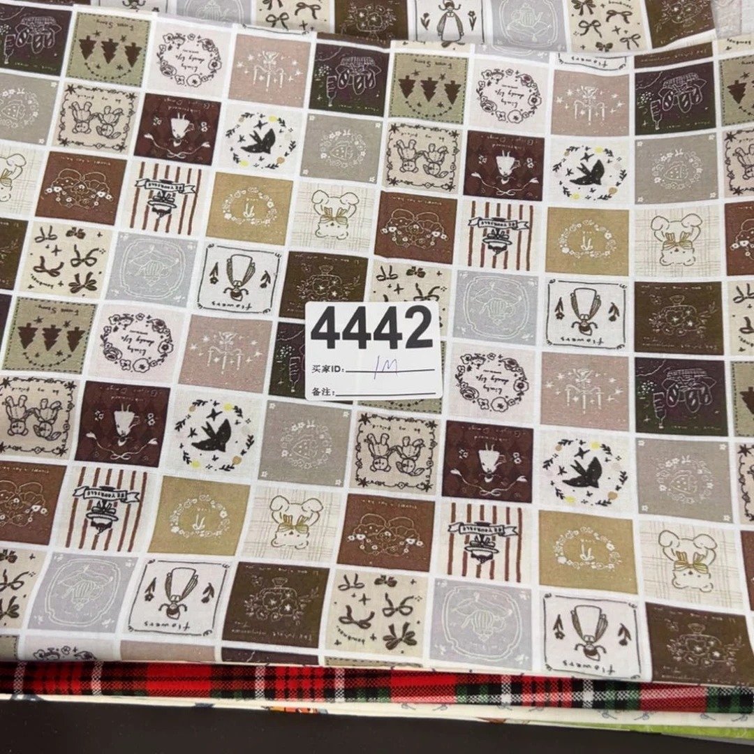 棉福袋一米价纯棉平布1.1米宽果子块