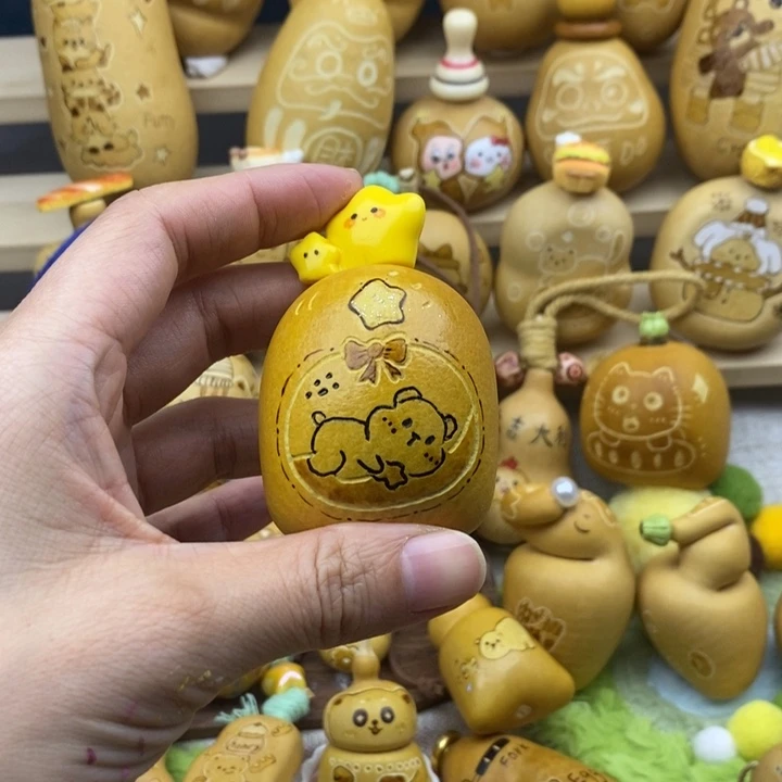 布袋熊旋转镶口。