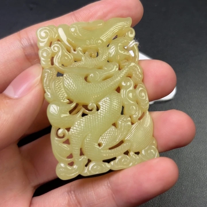 老***宗和田玉未镶嵌挂件