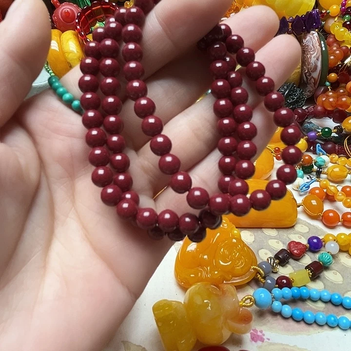 树脂制品306珠沙手链
