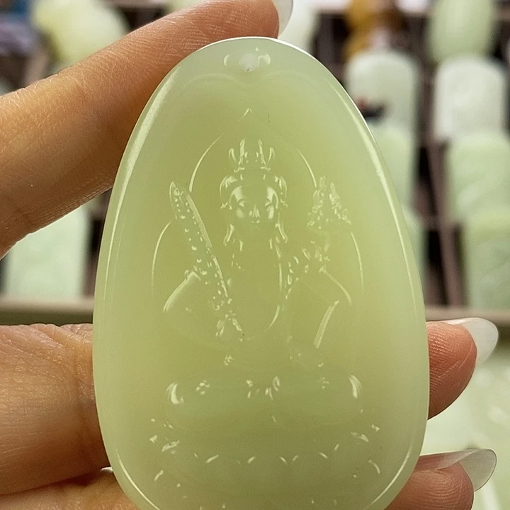 昆仑石双面牛守护