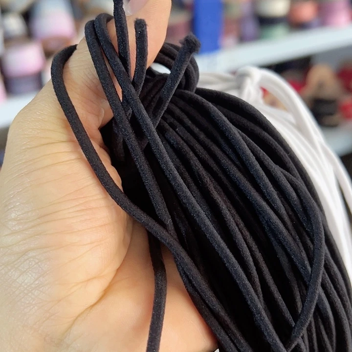 我***好黑色皮筋100码材料