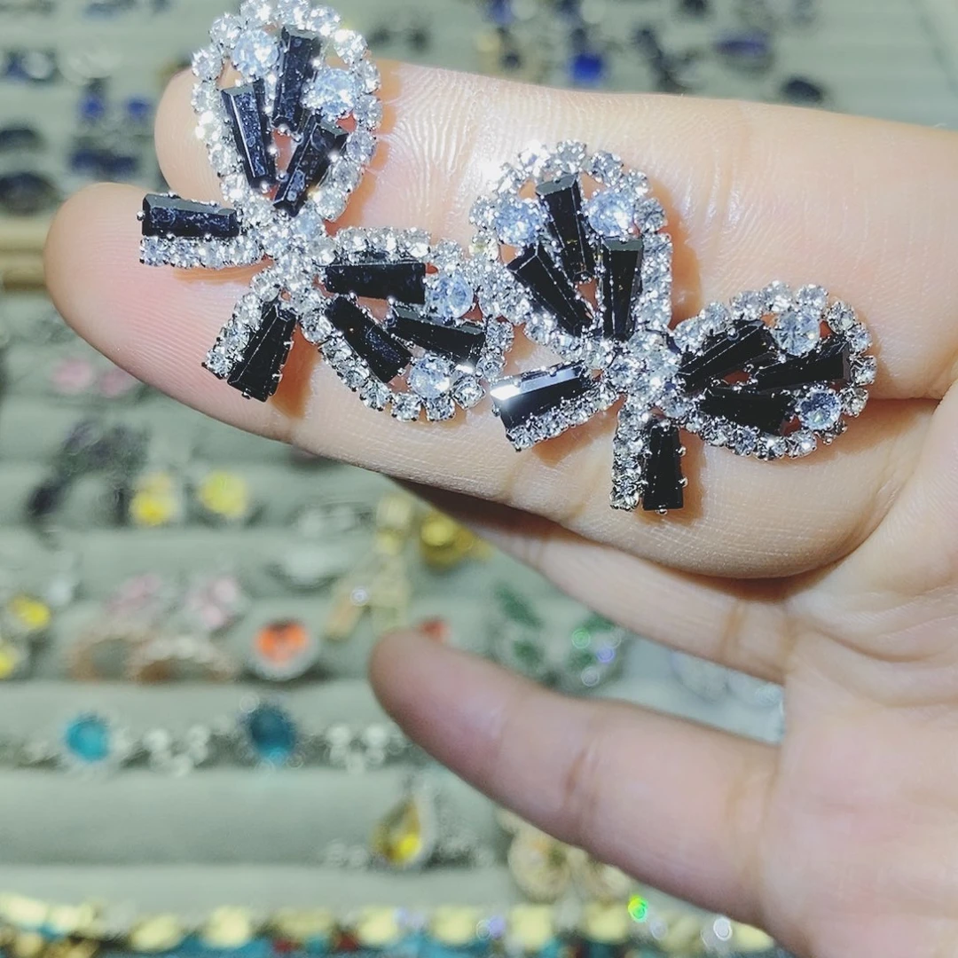 【闪购商品】托帕石耳饰银S925镶嵌