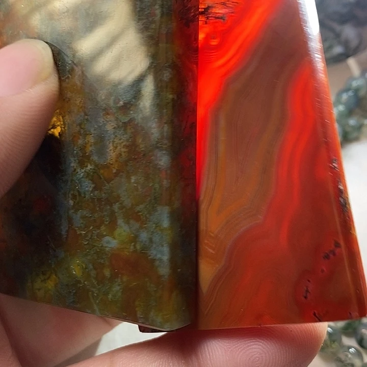 挣***猬玛瑙/玉髓未镶嵌吊坠(赠链)