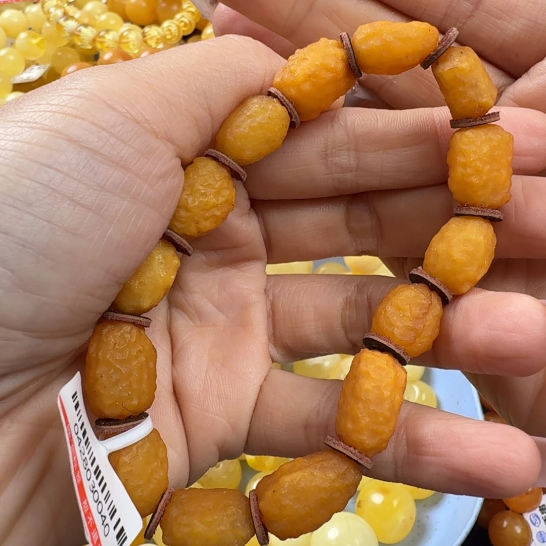 琥珀未镶嵌珠宝奇石