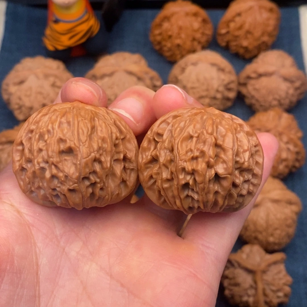 把件文玩核桃37山地正磨