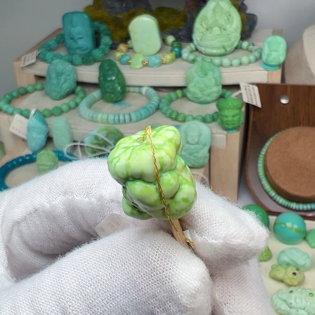 未镶嵌绿松石主播夏