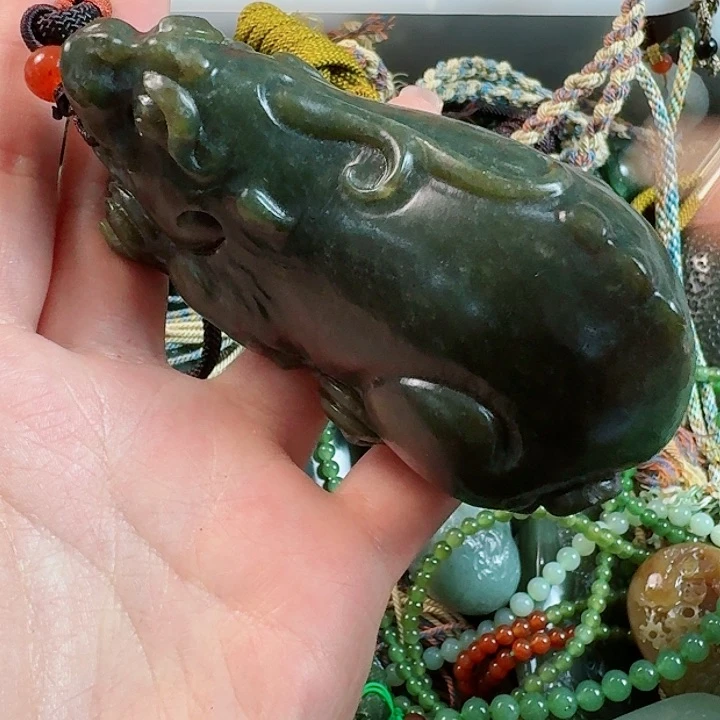 和田玉把件未镶嵌