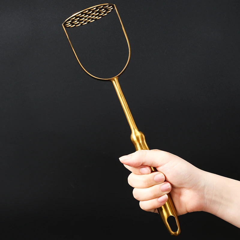 压土豆泥压泥器食品级不锈钢压泥器厨房捣泥神器宝宝辅食按压捣泥