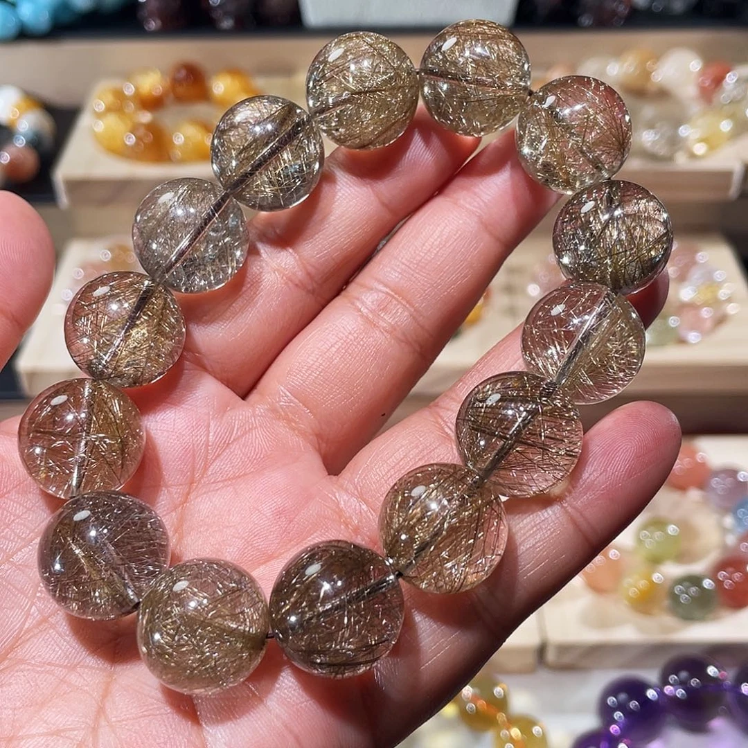 手链水晶未镶嵌发晶手链