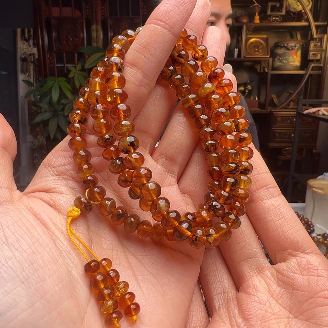 琥珀未镶嵌裸石抚顺琥珀20480-8