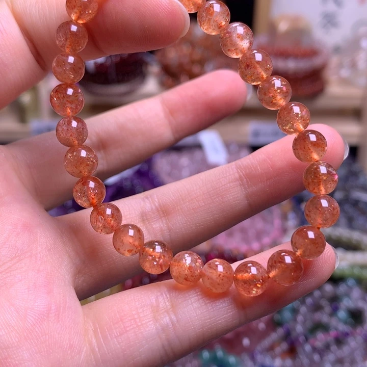 水晶手链未镶嵌卡6➕金太阳